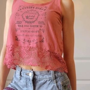 Freeze Festival Crop Top